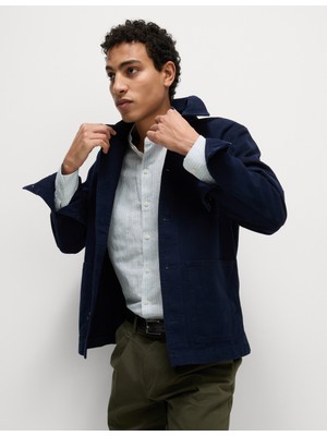 Marks & Spencer Saf Pamuklu Chore Ceket