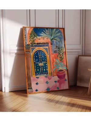Ninastore Geleneksel Islami Dekorasyon Fas Posteri Islami Poster Arapça Baskı Müslümanlar Için Hediye Islami H