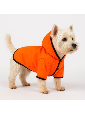 Feyza Design Küçük Irk Neon Turun Rüzgarlık, Ince Köpek Yağmurluğu (1-11KG)