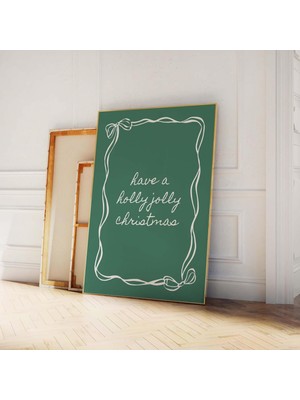 Ninastore Neşeli Noel Duvar Sanatı Dijital Sanat Indirme Trend Noel Sözü Baskısı Tatil Duvar Sanatı Sevimli Co