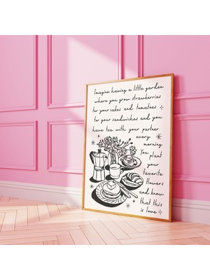 Ninastore El Çizimi Alıntı Baskısı | Dijital Sanat Indirme | Sevimli Çizimler Yazdırılabilir Sanat | Trend Olu