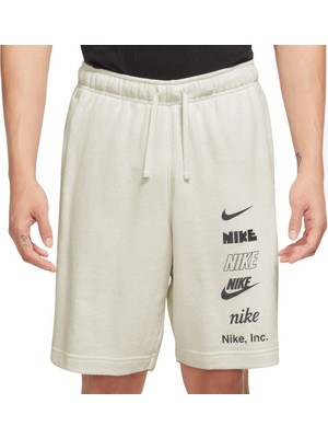 Nike Sportswear Club Fleece Bej Erkek Şort