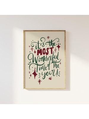 Ninastore Şenlikli Noel Sözü Duvar Sanatı Dijital Indirme Vintage Tatil Baskısı El Yazısı Noel Sözü Baskısı Ra