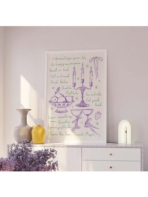 Ninastore El Çizimi Alıntı Baskısı | Dijital Sanat Indirme | Sevimli Çizimler Yazdırılabilir Sanat | Trend Olu