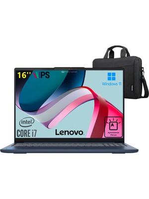 Lenovo Ideapad Slim 5 16IRH10 P5 Intel Core I7 13620H 32 GB 1 Tb SSD WIN11 Pro 16'' IPS Taşınabilir Bilgisayar (Lenovo Çanta Hediyeli)