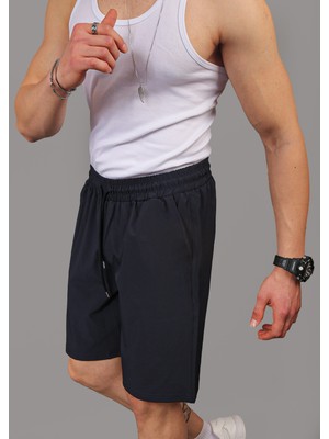 Eydamoon #yokgibi Baggy Kesim Paraşüt Kumaş Hızlı Kuruyabilen Spor Şort