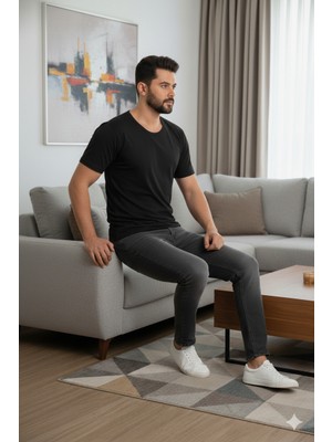 Lüx Wood Lüx Erşah 3’lü Paket | 003 Serisi Bis Yaka - Temel Renkler، Üstün Kalite