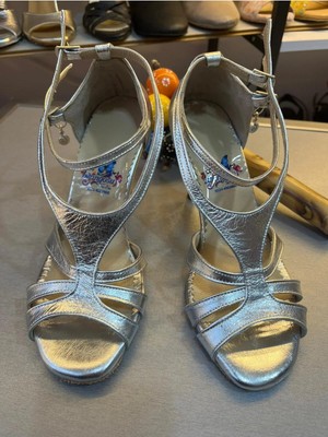 Suna "ayın Nefesi" 8,5 cm 13 Pont Topuk Boyu Tango, Dans ve Abiye Ayakkabı