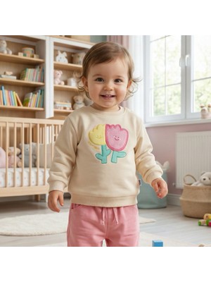 Tuffy Happy Flowers Sweatshirt