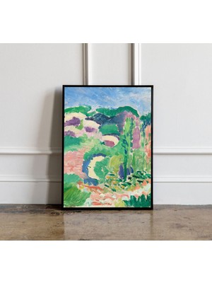 Ninastore Henri Matisse Collioure'de Manzara Posteri Henri Matisse Duvar Sanatı Henri Matisse Baskı Sergi Bask