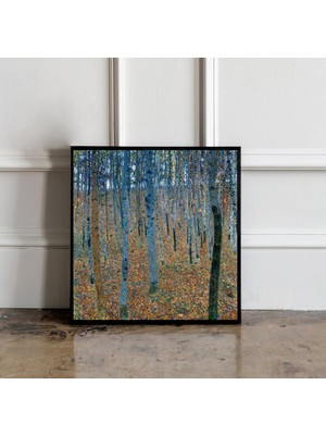 Ninastore Gustav Klimt'in Kayın Korusu Tablosunun Posteri, Gustav Klimt Duvar Sanatı, Gustav Klimt Sergi Baskı