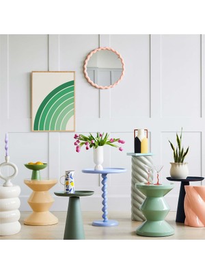 Ninastore Yeşil Gökkuşağı Baskısı | Dijital Sanat Indirme | Minimalist Boho Gökkuşağı Sanatı | Yeşil Aziz Patr