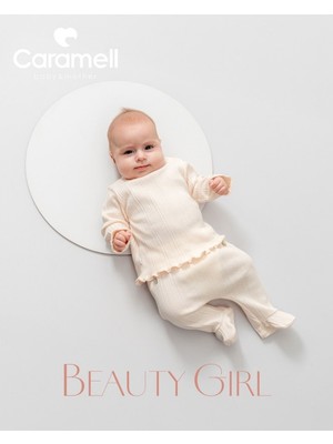 Caramell My Baby Kumsal % 100 Coton 10 Lu Hastane Çıkışı Yeni Sezon Beauty Girl 1930