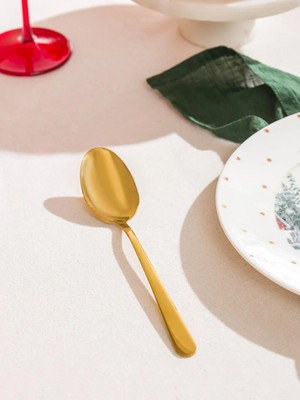 LC Waikiki Sarı 6 Parça Kaşık Seti  (S6)