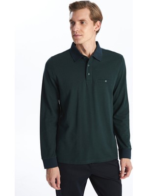 Lc Waikiki Yeni Sezon Polo Yaka Uzun Kollu Pike Erkek Tişört
