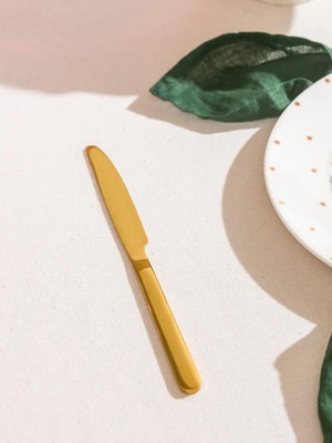 LC Waikiki Sarı 6 Kişilik Çatal Takımı  (S6)