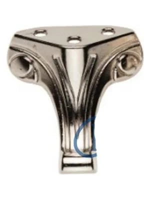 Najmaddin Moda Ahşap Sandık Ayağı, Kutu Ayak 4,5 cm - Nikel, 50 Adet