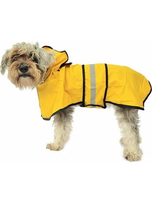 Feyza Design Küçük ve Orta Irk Köpekler Için Renkli Yağmurluk, Su Geçirmez ve Konforlu