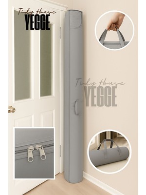 PremiumPort Şık ve Dayanıklı 6m2 Halı Kılıfı, Taşıma Kulplu, Pencere Detaylı, Kalın Kumaşlı