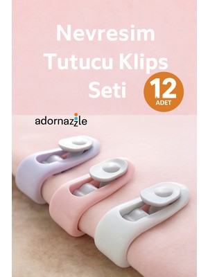 PremiumPort Yatak Örtüsü ve Nevresim Klipsleri Seti, Yatak Güvenliği ve Düzeni