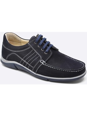 Hakan Ayakkabı M006 Nubuk Deri Bağcıklı Günlük Ayakkabı