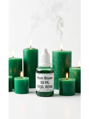 ElHobi Sıvı Mum Boyası - Çimen Yeşili - 20 ml
