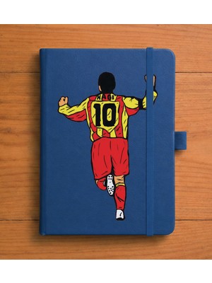 Adasena Tarihsiz 192 Sayfa Mini Termo Defter Baskılı Desenli 9X14 cm Lacivert - HAGI10