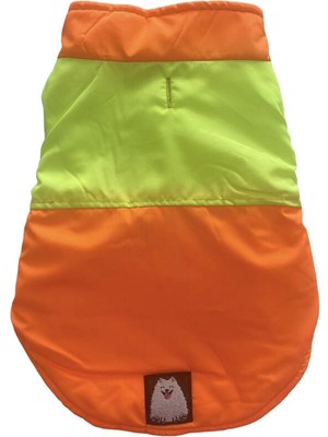 Feyza Design Canlı Turuncu Yağmurluk, Şık ve Hafif Yağmur Koruyucu