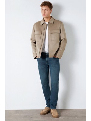 Mavi Erkek Cep Detaylı Haki Ceket 0110783-80697