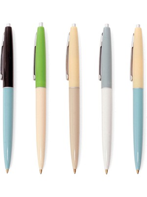 Kikkerland Retro 5 Renk Kalem Set