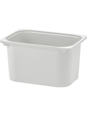 PremiumPort Çocuklar Için Çok Amaçlı Saklama Kutusu 42X30X23 cm Açık Gri