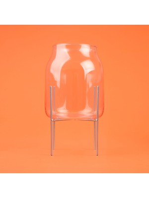 Matmel Casa Metal Ayaklı Vazo - Asorti - 25 cm