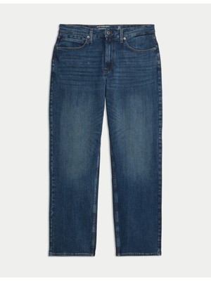 Marks & Spencer Straight Leg 360 Flex Streç Jean Pantolon