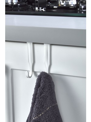 PremiumPort 12'li Çok Amaçlı Plastik Çekmece ve Dolap Kapağı Askısı Seti