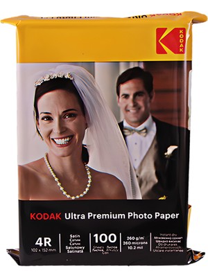 Kodak Ultra Premium 10X15 Injekt Fotoğraf Kağıdı Mat
