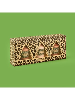 Matmel 3'lü Baton Mum - Kahverengi - 5x7 cm