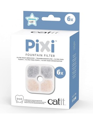 Braventa Collection 43722 Yedek Filtre, Su Çeşmesi Için Içme Çeşmesi Filtresi, 6'lı Paket