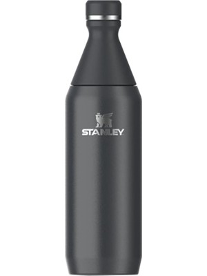 Stanley All Day Slim Bottle Vakum Yalıtımlı Şişe Siyah 0,6 Litre
