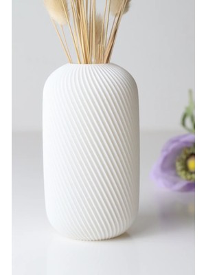 Luvenza Design Çizgisel Formlu Vazo