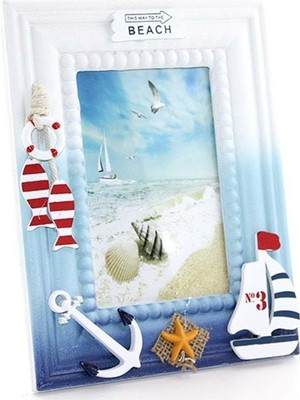 Paroner Ahşap Marin Resim Çercevesi