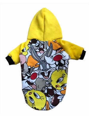 Feyza Design Yumuşak ve Rahat Iç Polar Kapüşonlu Spor Sweatshirt