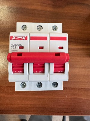Himel 3X32A C Tipi 3 Kutup  4,5ka Otomatik Sigorta Devre Kesici