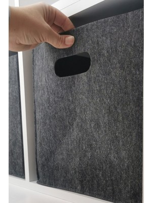 PremiumPort Çok Amaçlı Keçe Organizer Sepet, Pratik Saklama ve Düzenleme Çözümü