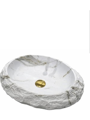 Karaköy Yapı Market Beyaz Seramik Lavabo