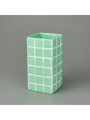 Matmel Mosaic Vazo - Asorti - 19 cm