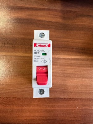 Himel 1X20A B 4,5ka Otomatik Sigorta Devre Kesici