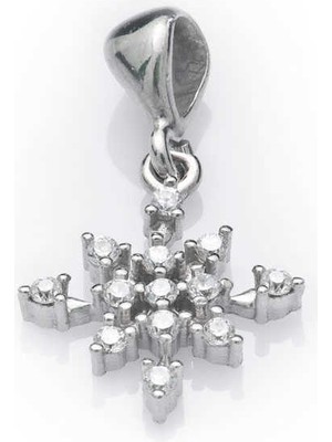 FRY 925 Ayar Gümüş Kar Tanesi Kadın Gümüş Kolye PND47066055 (770)