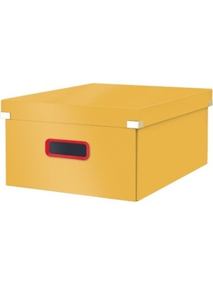 PremiumPort Geniş Kapasiteli Sarı Saklama Kutusu, Pratik ve Şık Depolama Çözümü