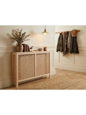 Wooden City Petek Önü Kaplama Dresuar Petek Önü Kapatma Petek Kaplama Dresuar 100 cm Natürel Seperatör