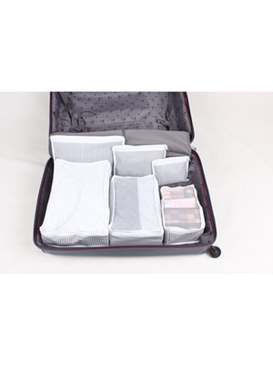 PremiumPort 6'lı Bavul Organizer Seti, Pratik ve Şık Seyahat Çözümü